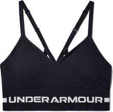 Under Armour Under Armour Women's UA Seamless Low Long Bra Black/Halo Gray Underkläder S