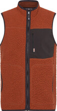 Varg Varg Men's Vargön Wool Vest Retro Orange Ovadderade västar S