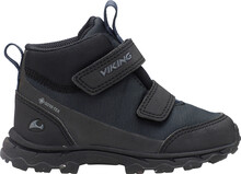 Viking Footwear Viking Footwear Kids' As​k​ Mi​d​ F Gore-Tex Black/Charcoal Friluftsstøvler 26