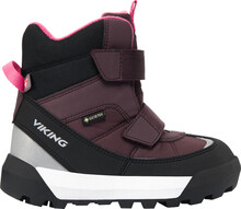 Viking Footwear Viking Footwear Juniors' Expower Warm GORE-TEX velcro Grape/Magenta Vintersko 28
