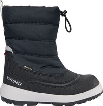 Viking Footwear Viking Footwear Kids' Toasty Pull-On Warm GORE-TEX Black Vintersko 26