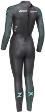 Zoggs Zoggs Women's Preadator Tour FS Triathlon Wetsuit Black/Blue Svømmedrakter L