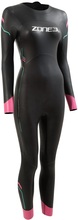 Zone3 Zone3 Women's Agile Wetsuit Black/Pink Svømmedrakter SM