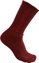 Woolpower Woolpower Kids' Socks Logo 400 Rust Red Friluftssokker 25-27