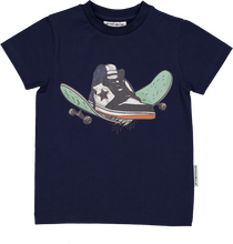 T-shirt Surf Skate Marinblå 86/92