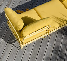 Ygg & Lyng Bris 2-seters utendørs modulsofa Summer Yellow