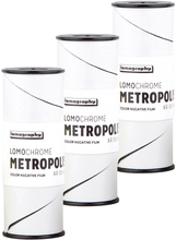 LomoChrome Metropolis 120 ISO 100-400 3-pack, Lomography