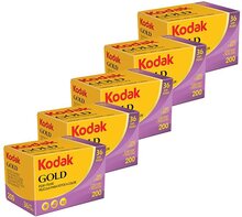 Kodak Gold 200 135-36 Boxed 5-pack, Kodak