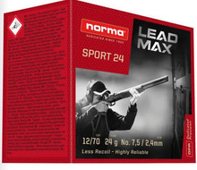 Norma Lead Max Sport 12/70 - Bly US 7,5