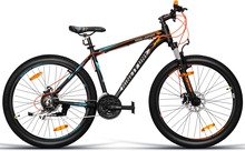 Mountainbike 27,5" Snow Leopard Aluminium - Orange/blå