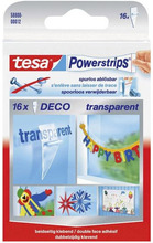 16x Powerstrips zelfklevend Deco Tesa