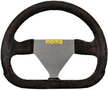 Momo Ratt Racing Modell 12 Svart 250mm Mocka
