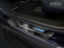 Instegslister i Borstad svart Stål Toyota RAV4 V Hybrid 2018->