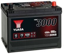 Bilbatteri SMF Yuasa YBX3068 12V 72Ah 630A