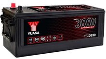 Lastbilsbatteri SMF Yuasa YBX3630 12V 143Ah 900A