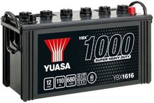 Lastbilsbatteri Yuasa YBX1616 12V 110Ah 680A
