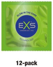 EXS Glow in the dark kondomer 12-pack
