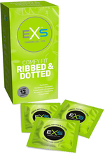 EXS Ribbed Dotted Flared - 12 pack