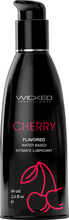 Wicked Aqua Cherry Flavored Lubricant 60 ml