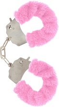 Toy Joy: Furry Fun Cuffs Plush, rosa