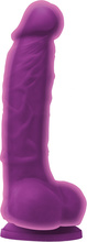 NSNovelties: Colours Dual Density Dildo, 18 cm, lila