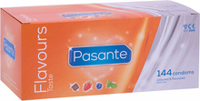 Pasante Flavours Taste: Kondomer, 144-pack