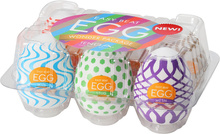 Tenga: Easy Beat Egg, Wonder Package, 6-pack
