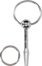 Ouch!: Urethral Sounding, Steel Plug with Ring, 9 mm