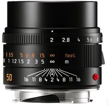 Leica APO-Summicron-M 50 mm f/2,0 ASPH, svart