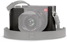 Leica Kameraskydd svart läder, Q2