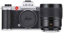 Leica SL2 silver Kit med 35 mm f/2,0 ASPH Summicron-SL