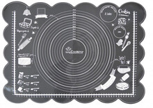 Bakmatta med mått i Silikon - ScrapCooking
