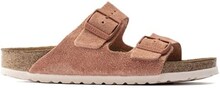 Birkenstock Arizona Soft Footbed Narrow Suede Earth Red