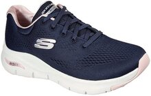 Skechers Womens Arch Fit Sunny Outlook Navy Pink