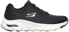 Skechers Womens Arch Fit Sunny Outlook Black White