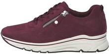 Tamaris Comfort Sneakers Bordeaux Nubuc