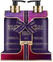 Baylis & Harding Midnight Fig & Pomegranate 2 Bottle Set - 600 ml