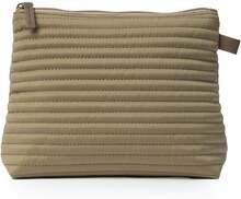 Ceannis Cosmetic M Taupe Soft Quilted Stripes Taupe