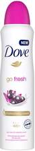 Dove Go Fresh Spray Acai & Water Lily - 150 ml