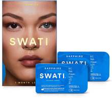 SWATI Cosmetics Sapphire 1 Month - 2 pcs