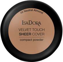 IsaDora Velvet Touch Sheer Cover Compact Powder Neutral Almond - 10 g