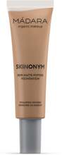 MÁDARA SKINONYM Semi-Matte Peptide Foundation #65 WARM TAN - 30 ml