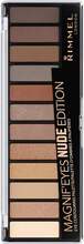 Rimmel London Magnifeyes Eyeshadow Palette 001 Nude Edition - 14 g