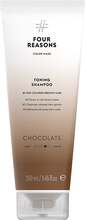 Four Reasons Toning Shampoo Chocolate - 250 ml