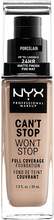NYX Professional Makeup Can't Stop Won't Stop Foundation Porcelain - 30 ml
