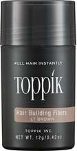 Toppik Hair Building Fibers Light Brown - 12 g