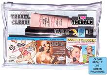 the Balm Clean & Green Travel kit