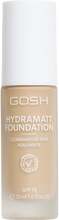 GOSH Hydramatt Foundation Light - Red/Warm Undertone 004Y - 30 ml