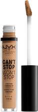 NYX Professional Makeup Can't Stop Won't Stop Concealer Natural Buff - 3 ml