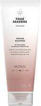 Four Reasons Toning Shampoo Bronze - 250 ml